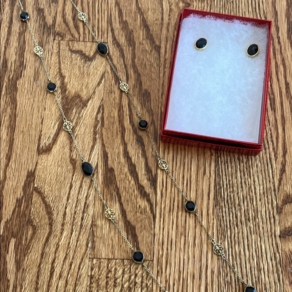2028 Necklace and Earrings Set